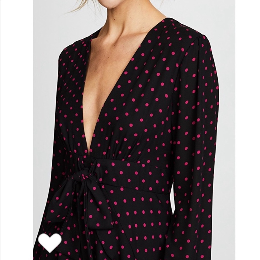 WAYF Polka Dot Dress